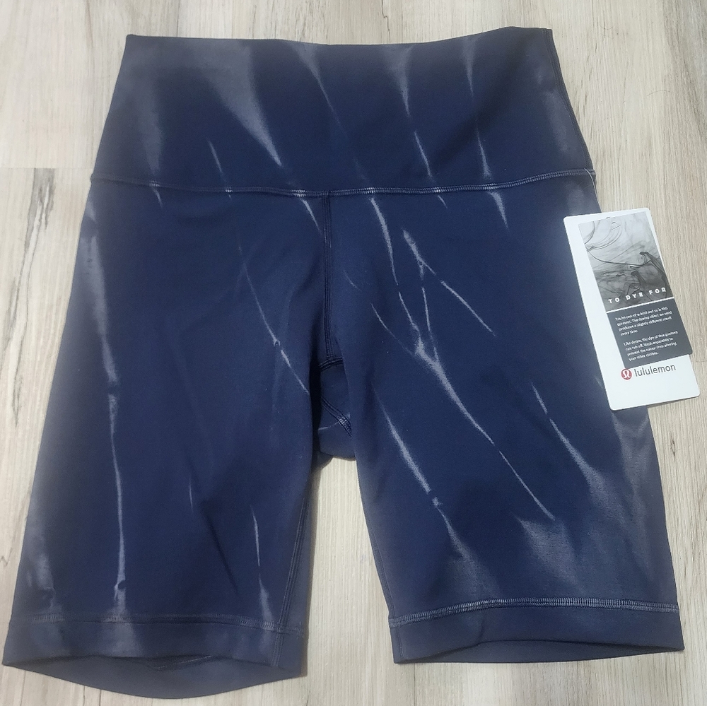 Lululemon Athletica Navy Bike Shorts